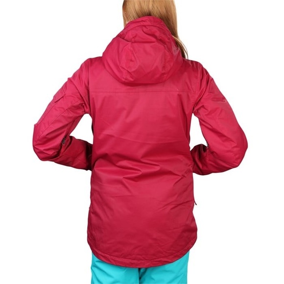 Burton TWC Boomsticks Jacket The White Collection Ski Jacket Women's Red Medium - Picture 3 of 13
